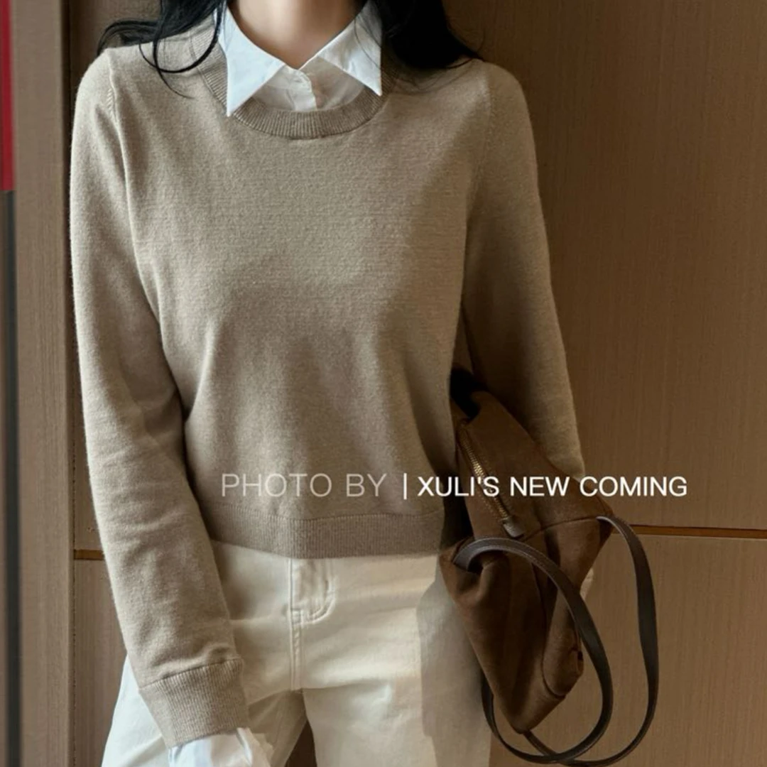 XULI'S EPOCH叠穿假两件设计针织衫·欧洲限定·N8996