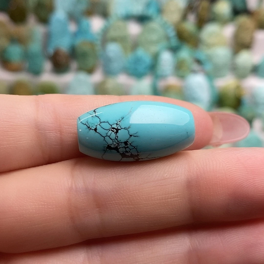 未镶嵌绿松石绿松石