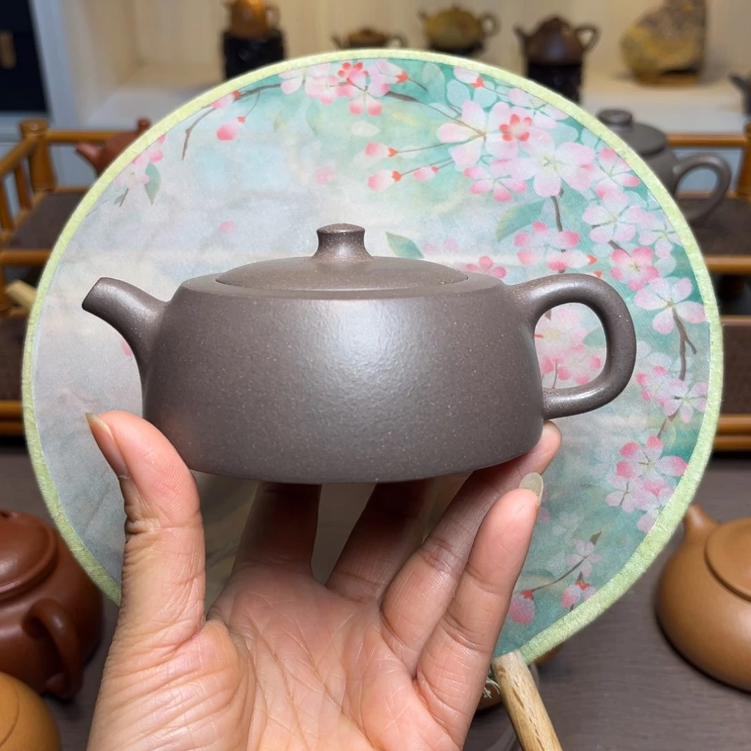 紫砂茶壶手工制作150cc井栏