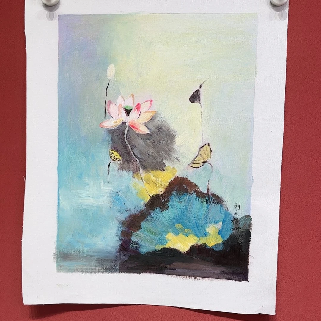 油画刘文桂油画作品