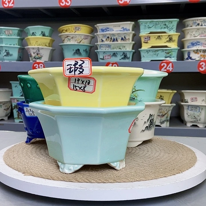 紫砂花瓶紫砂花盆