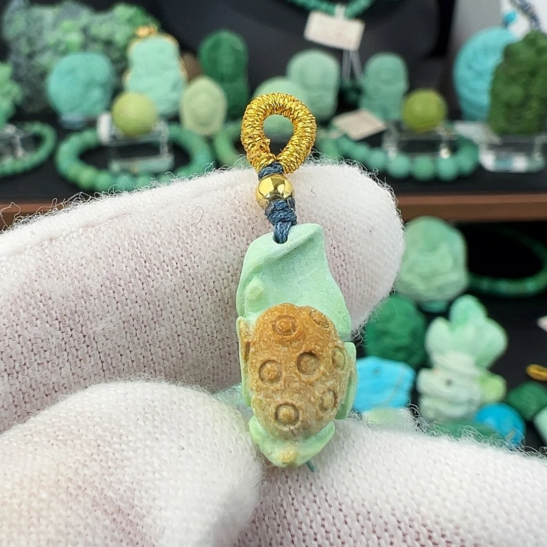 绿松石未镶嵌绿松石主播万丽