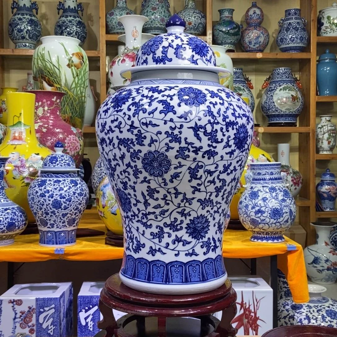 瓶景德镇陶瓷花瓶摆件