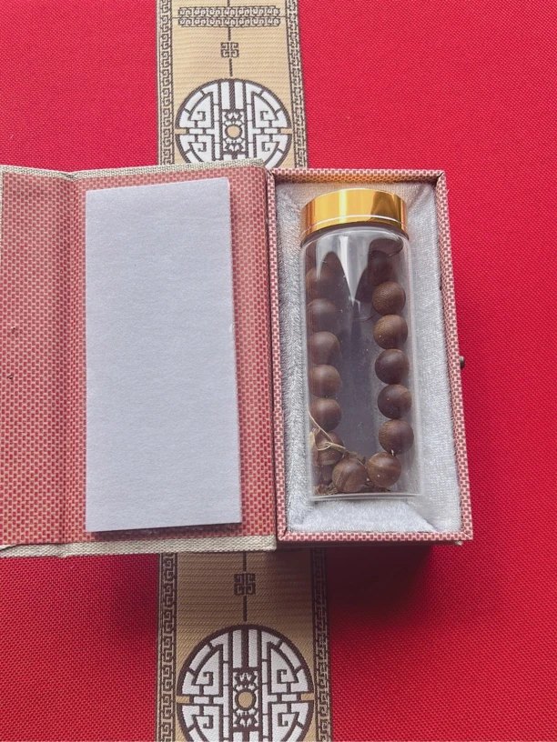 芽白单圈15mmYN老料香味好手工珠串DIY编制