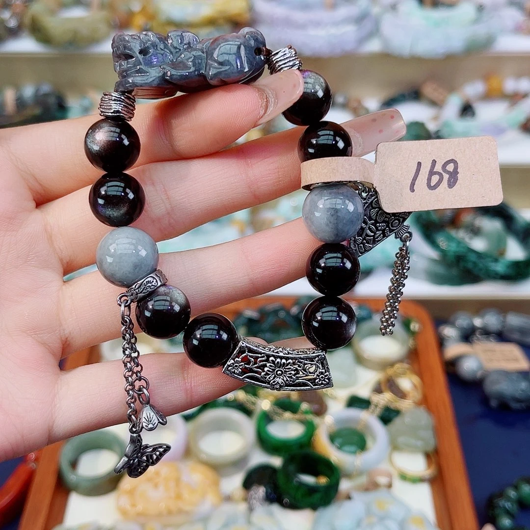 g***z翡翠未镶嵌手链手链