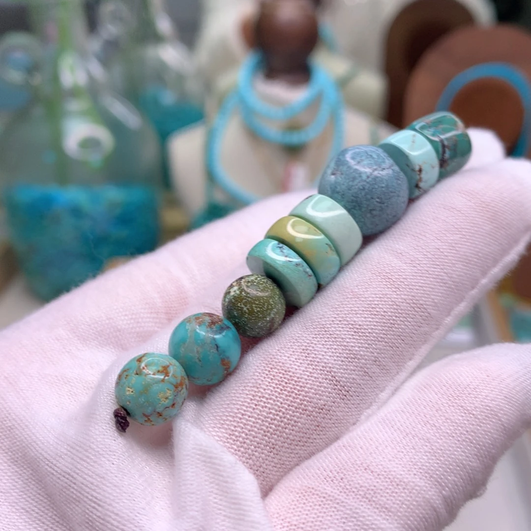 绿松石未镶嵌配饰