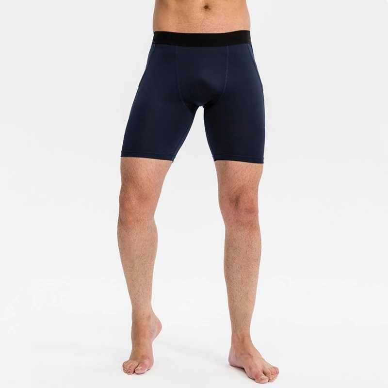 SC24005男士舒适棉质弹力透气平角内裤(3条装)