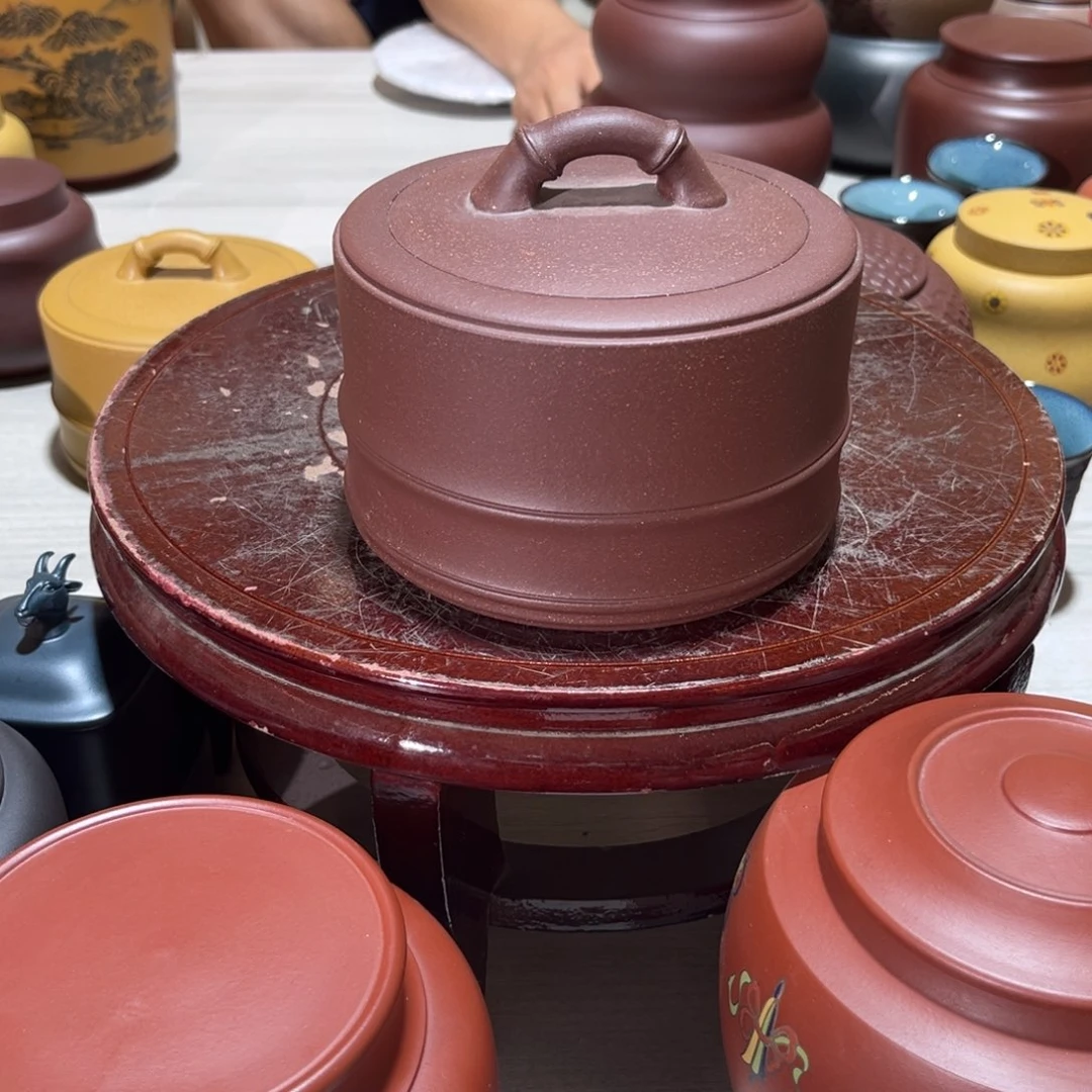 紫砂茶叶罐紫砂罐