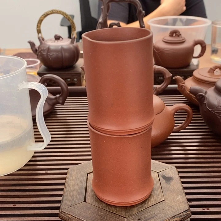 茶壶紫砂全手工制作小杯底槽清100毫升
