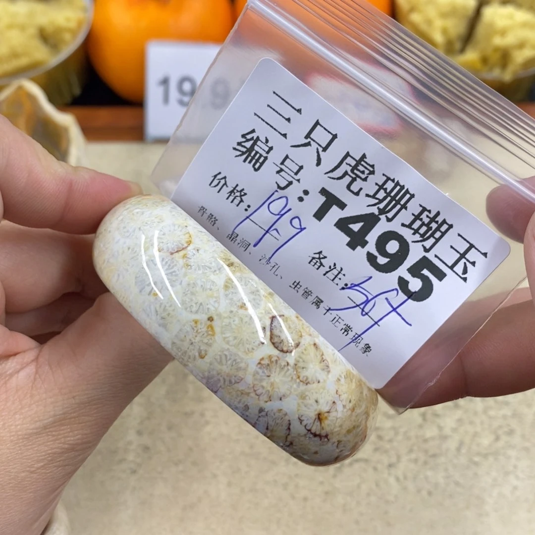 硅化珊瑚（珊瑚玉）1未镶嵌黑*