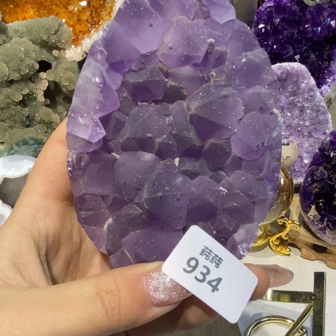 未镶嵌紫晶大型摆件（非配饰）软糖全抛龙蛋