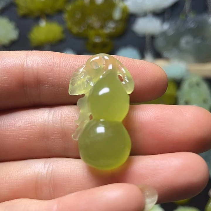 未镶嵌蛇纹石玉发饰