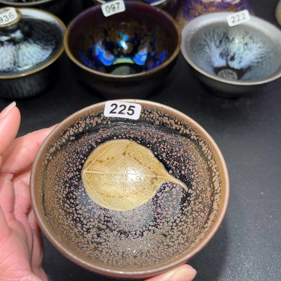 茶盏225 建盏单盏放太好看了吧……微瑕