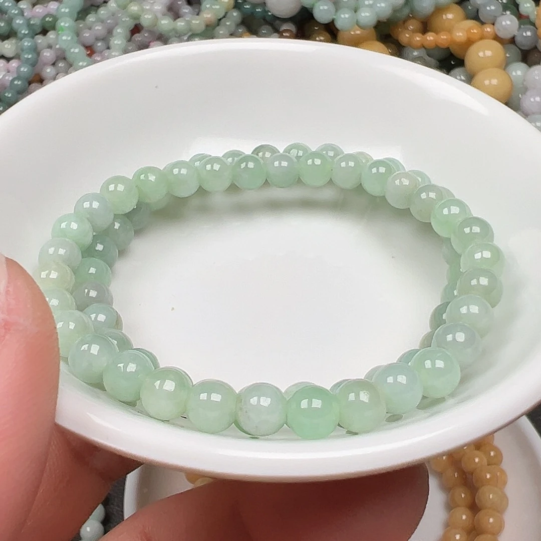 翡翠手链未镶嵌小*阳货主老华