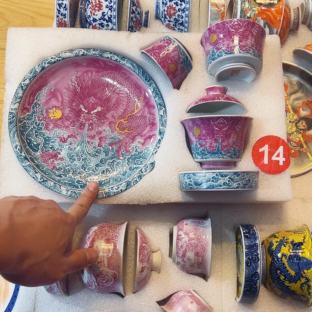 小***千胭脂红龙五件套72828828