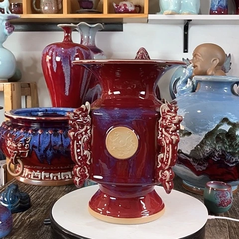 瓷片神垕镇钧瓷艺术