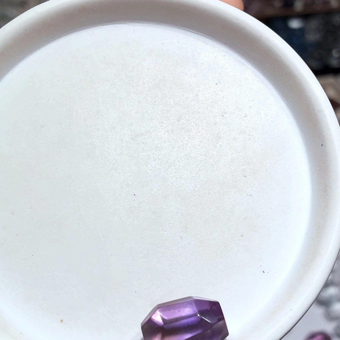 未镶嵌珠宝半成品水晶紫水随型