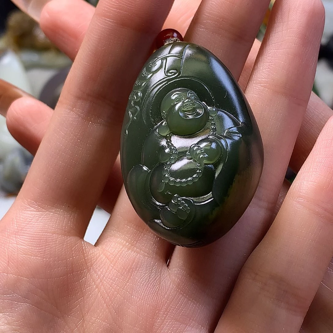 颈饰未镶嵌和田玉