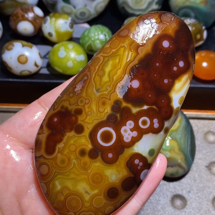 未镶嵌玛瑙/玉髓珠宝半成品