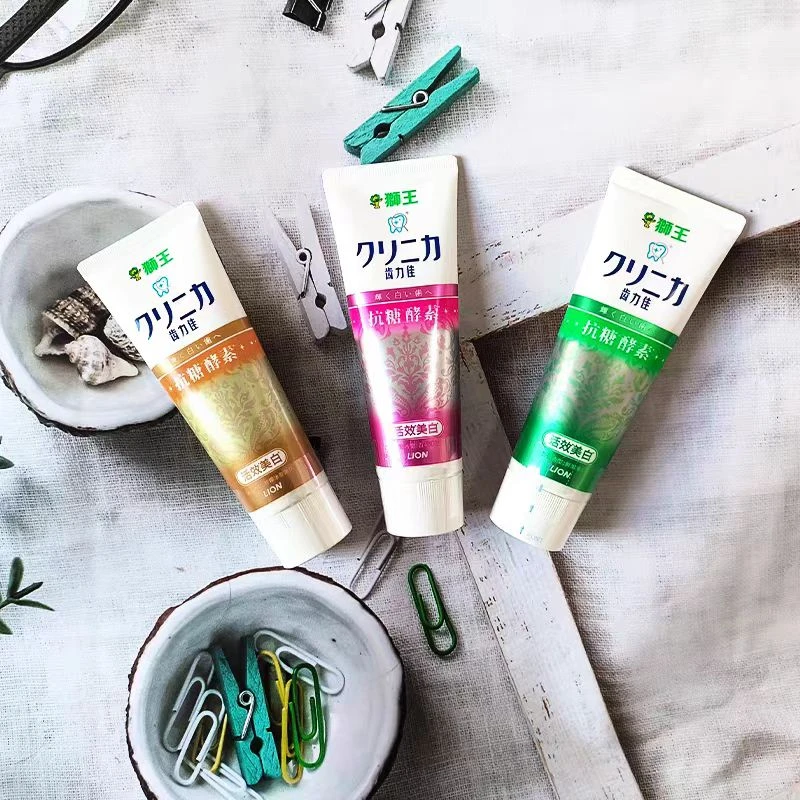 临期【26.04.21到期】130g*3日本进口狮王酵素美白牙膏齿力佳（随机）