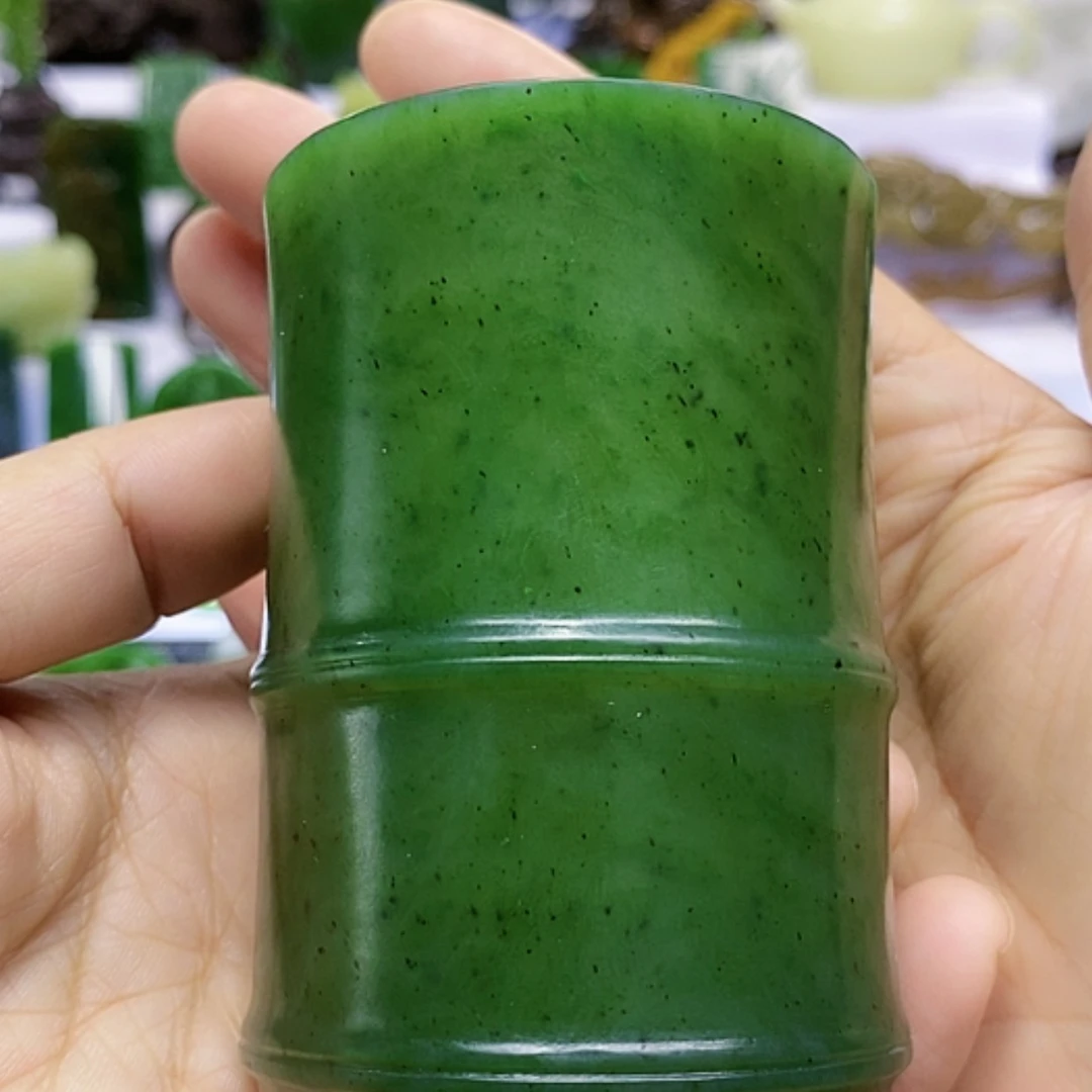 【闪购商品】未镶嵌和田玉（碧玉）把件