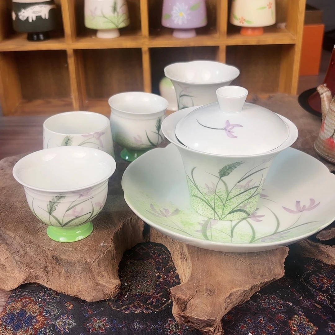 高温陶瓷茶壶茶杯盖碗