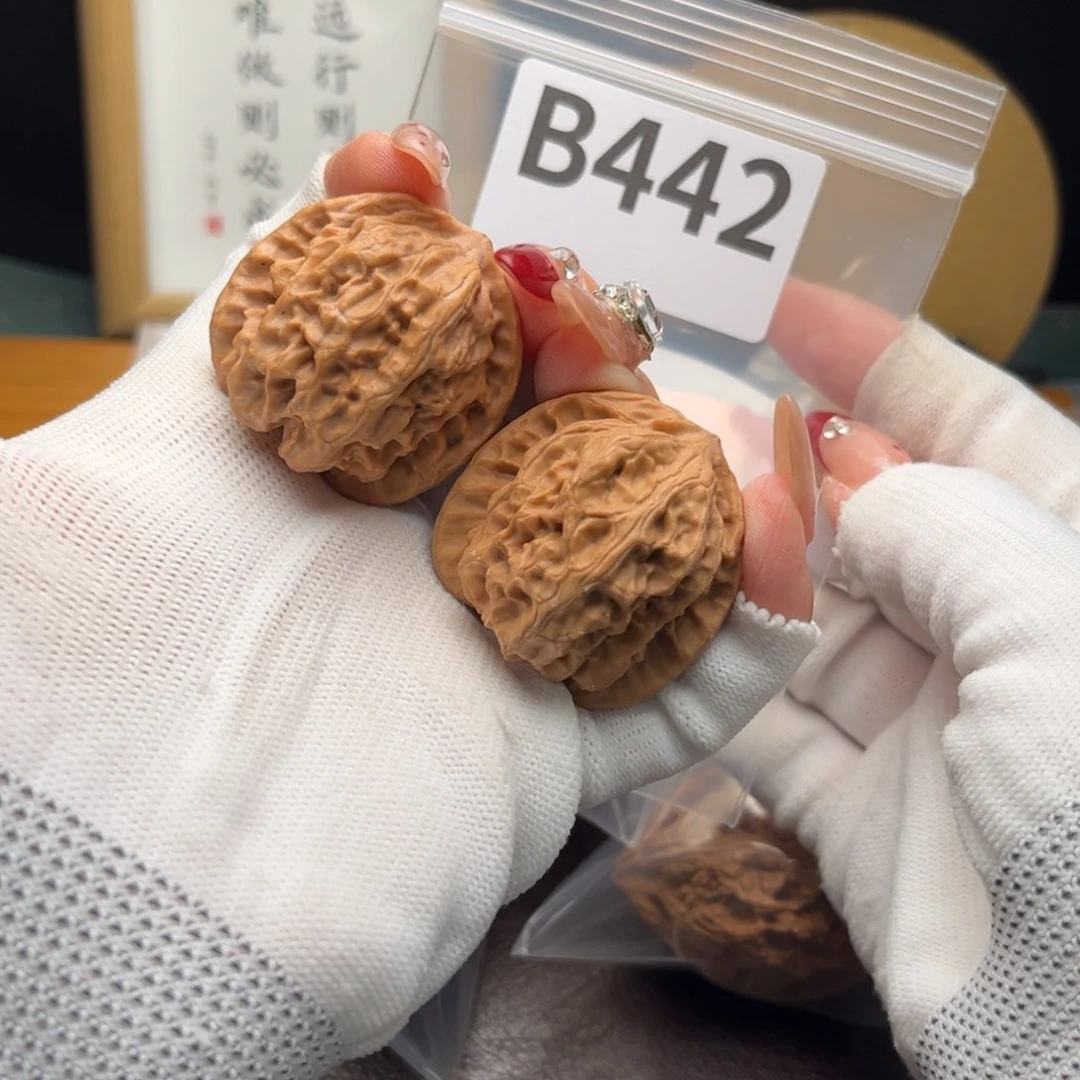 文玩核桃把件37野狼b 442