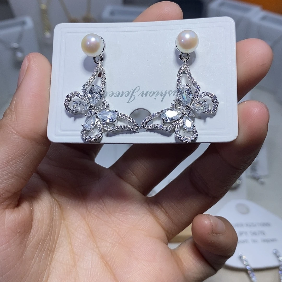 耳饰未镶嵌淡水珍珠