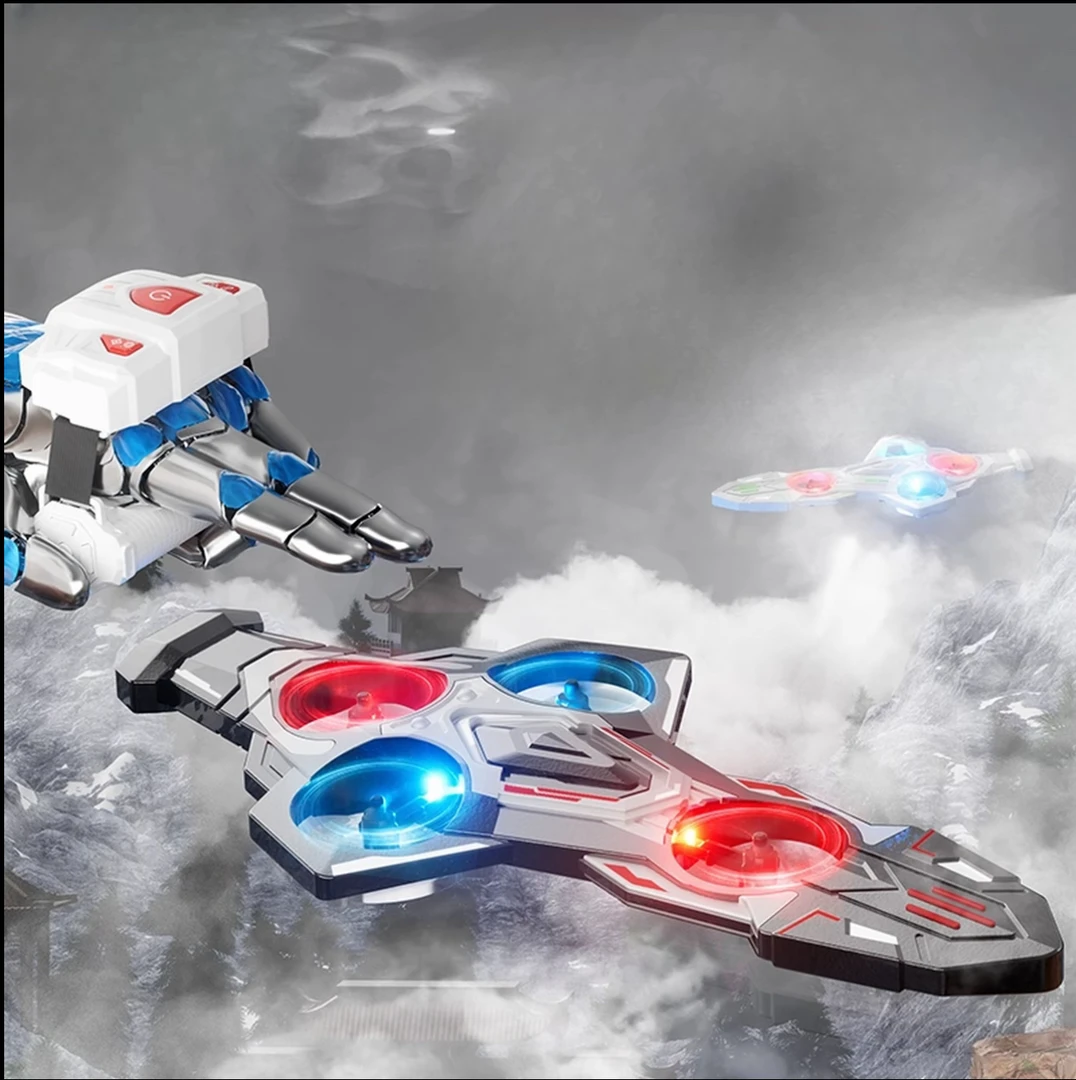 御剑飞行体感遥控飞剑玩具四轴灯光模型送男友礼物随心动模型飞机