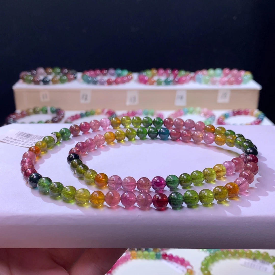 未镶嵌碧玺手链碧玺