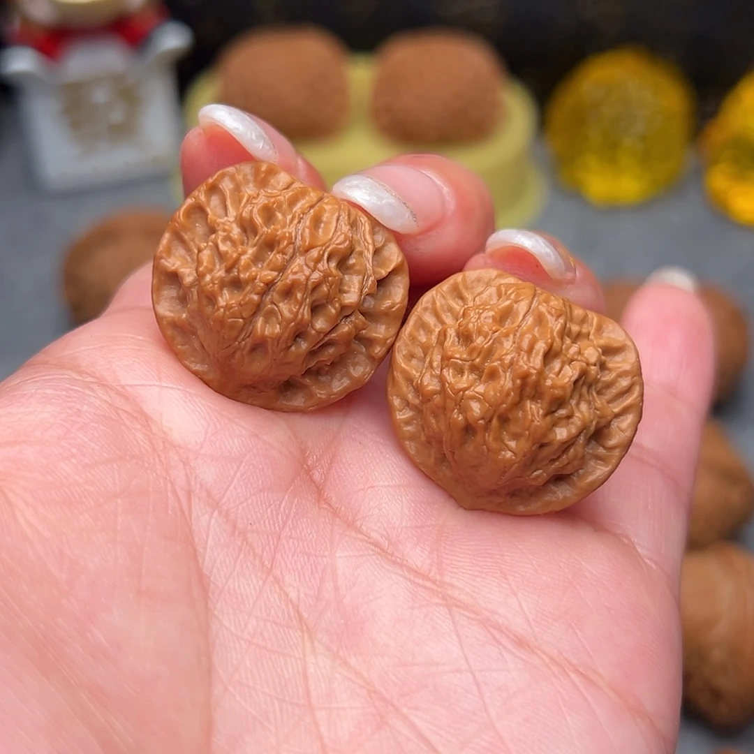 把件文玩核桃野生小金豆27全品