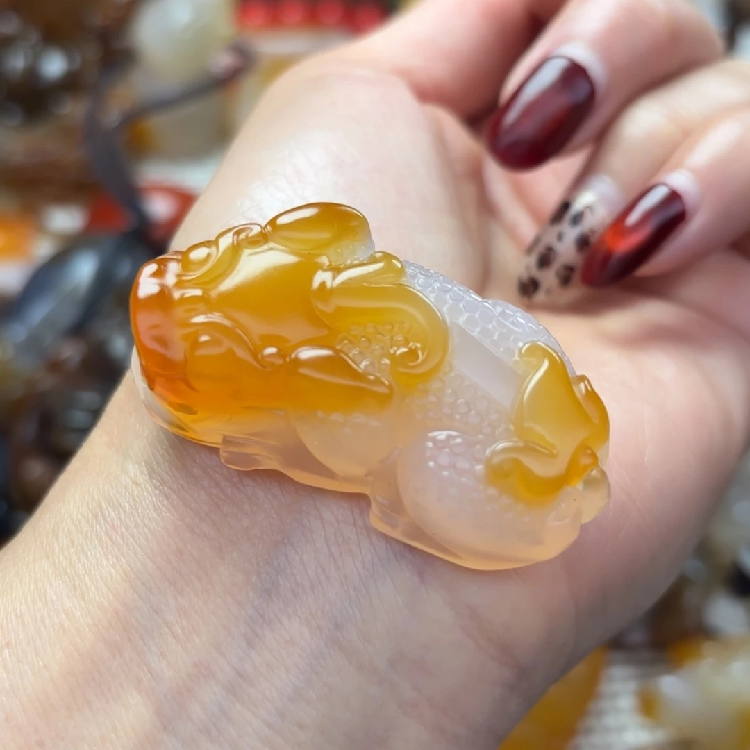 未镶嵌挂件玛瑙/玉髓