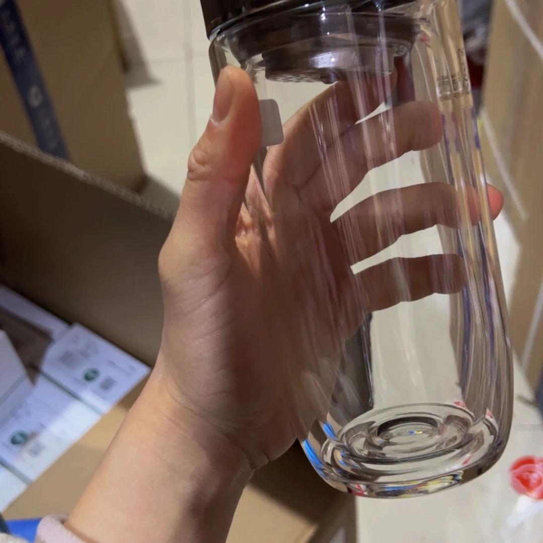 1927本色双层玻璃杯410ml纯钛➕除垢剂