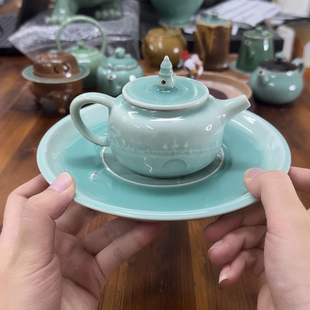 小仲青瓷茶器微瑕8834