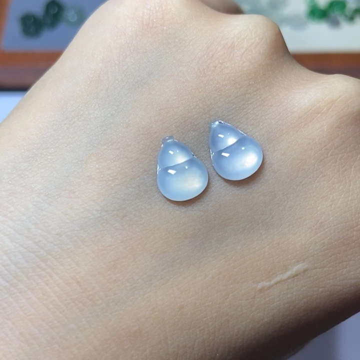 未镶嵌定制翡翠葫芦