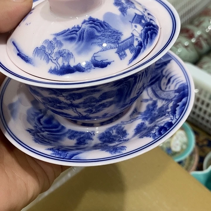 摆件景德镇陶瓷主人杯24566