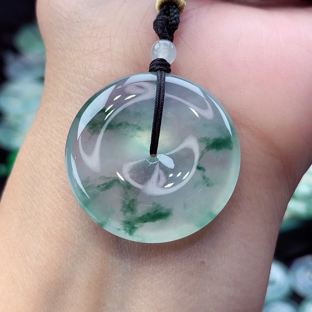 颈饰未镶嵌翡翠编号77尺寸28.9-6.3