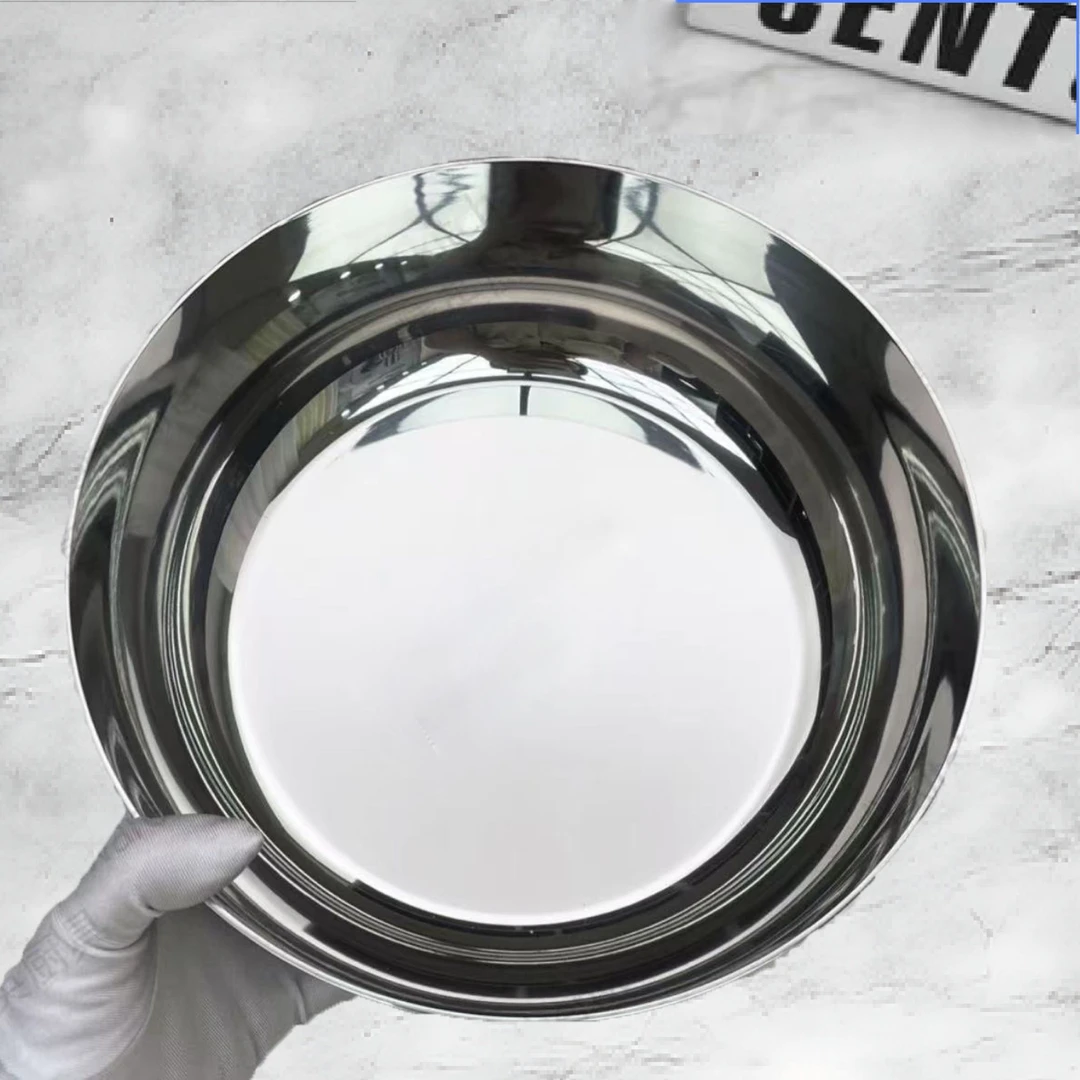 316LW不锈钢厨房32cm和面盆汤盆揉面洗菜火锅盆无磁