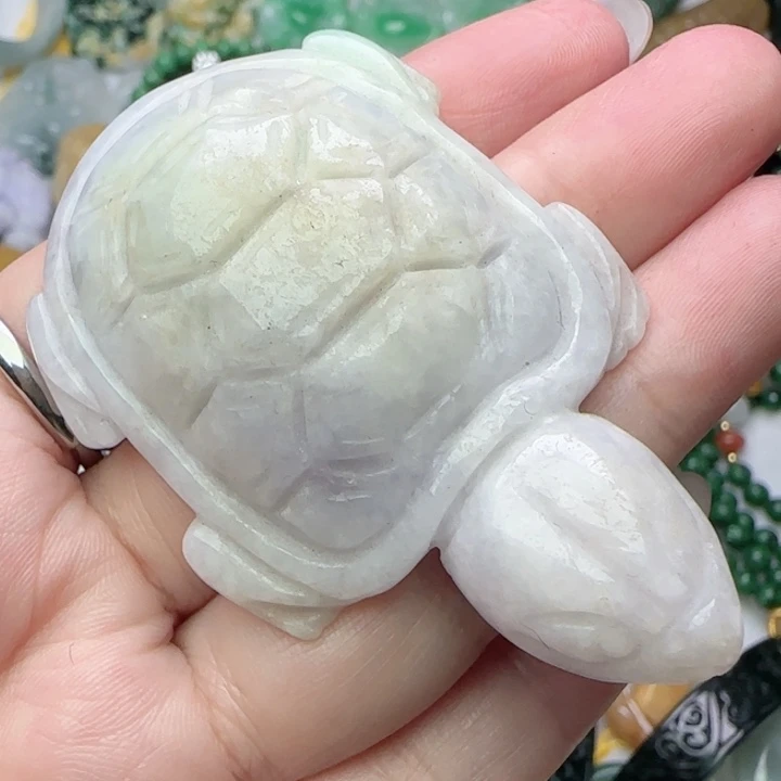 翡翠未镶嵌颈饰天然A货258