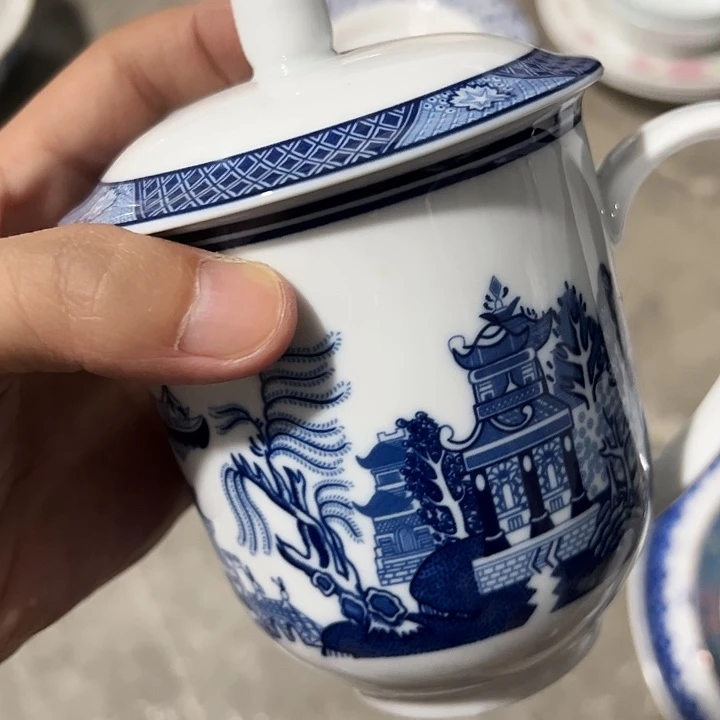 古典园林正价办公杯