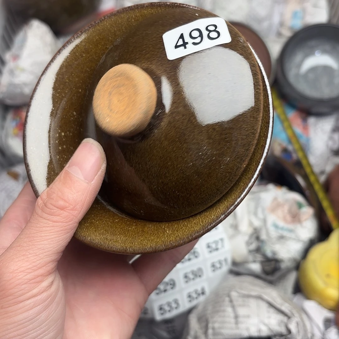 茶盏爱****）微瑕建盏主人杯一只