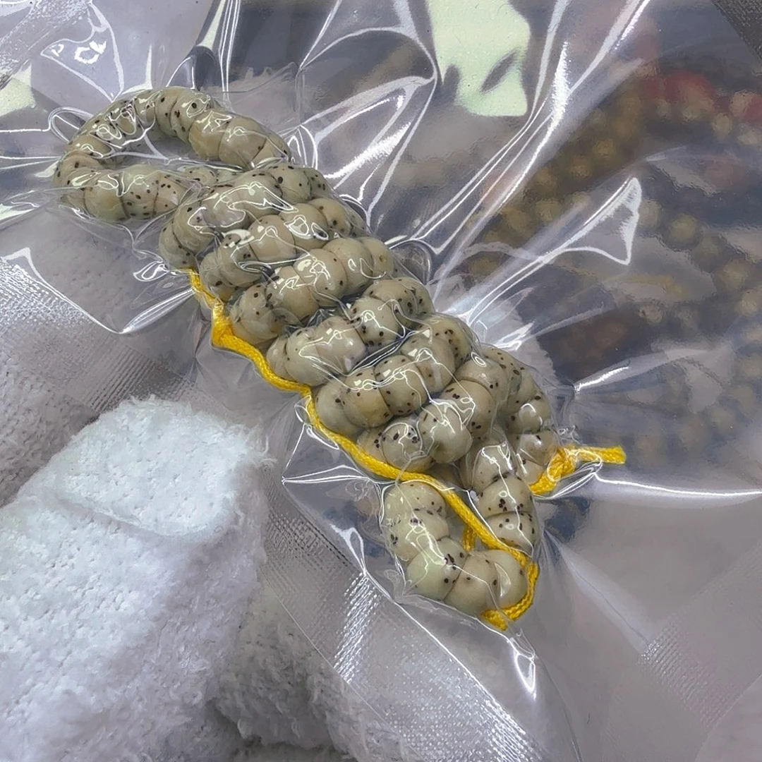星月菩提手串8殿堂半臂大留白星月菩提大肠6-108