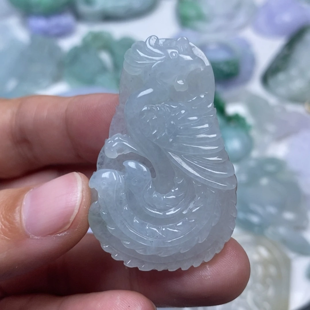 颈饰未镶嵌翡翠翡翠