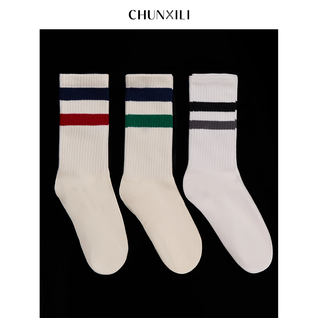 CHUNXILI/春熙里 简约百搭中筒袜D00SP53052