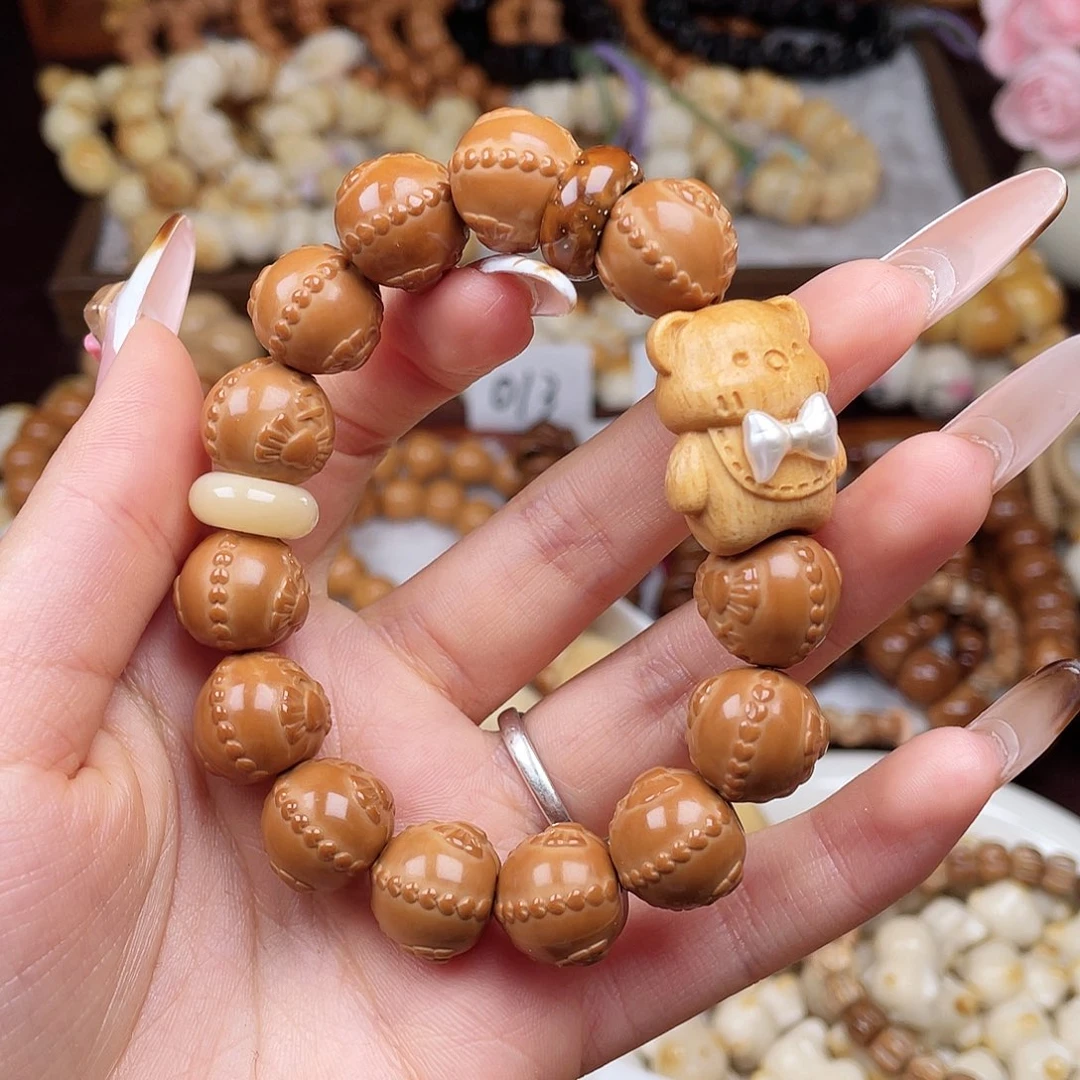 吊坠白玉菩提成品c