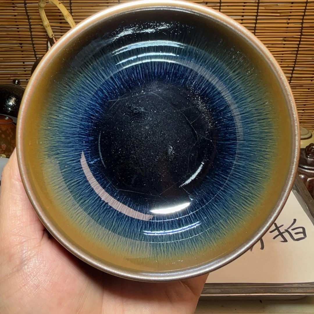 茶盏建窑建盏 微瑕作品