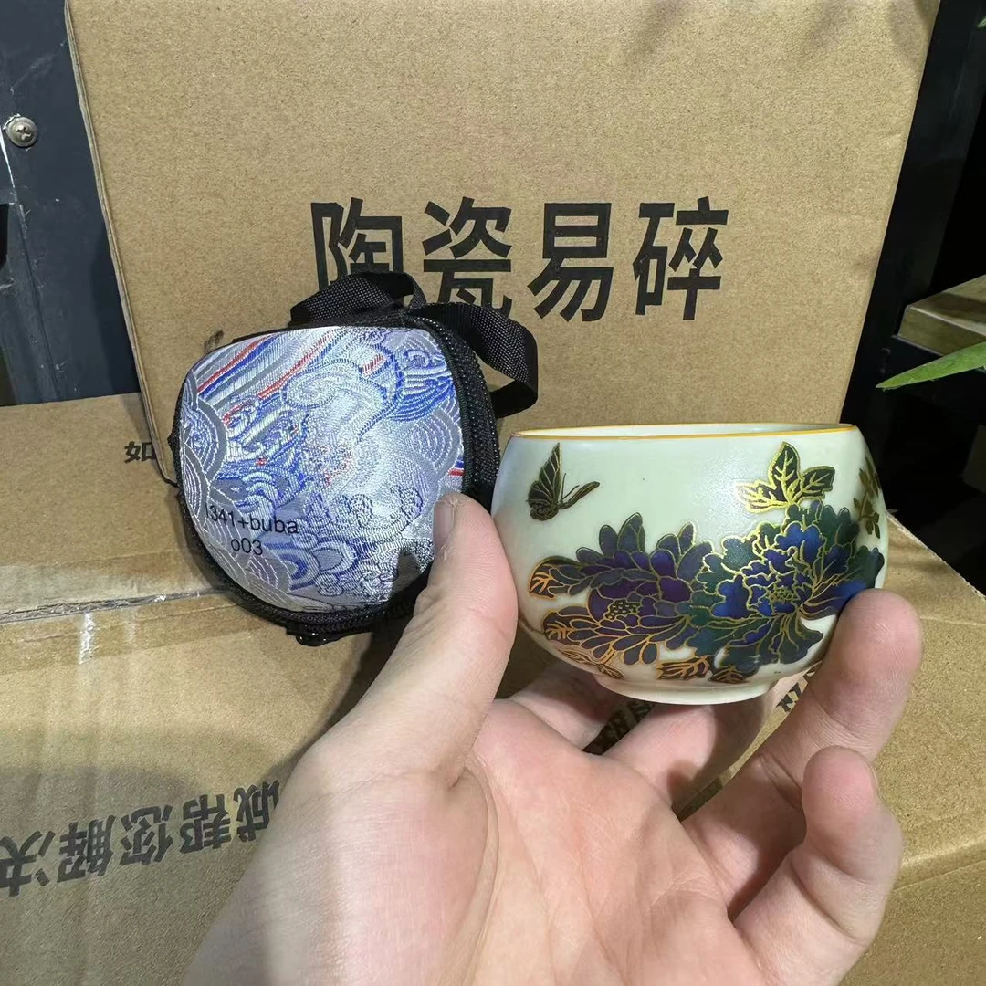 【中国邮政专属链接】黄汝窑主人杯加布包 1341+bubao03