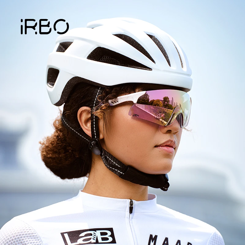 iRBO专业运动眼镜纳米级防雾骑行眼镜破风变色马拉松跑步太眼镜
