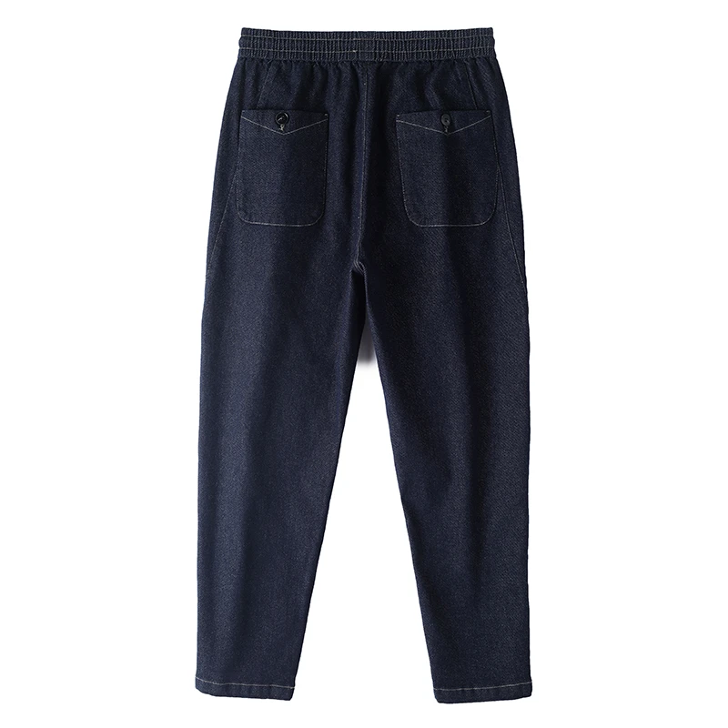 (多款牛仔裤）日系潮牌原色男士秋季潮流时尚宽松直筒休闲哈伦裤子