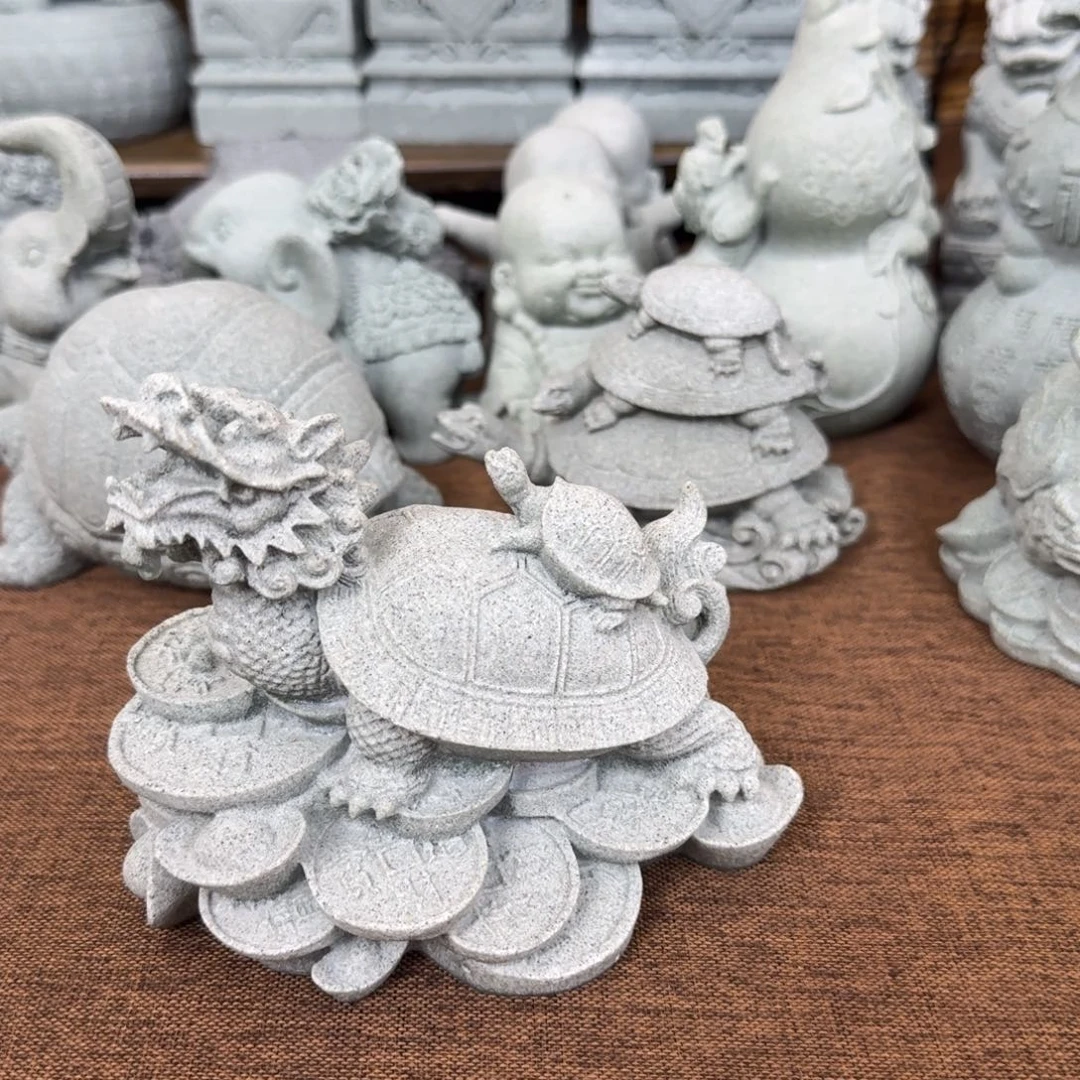石材青砂石金钱龟